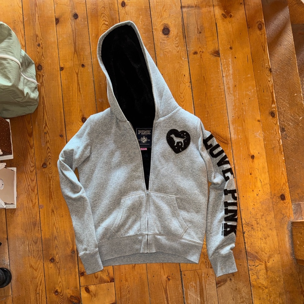 Pink brand hoodie